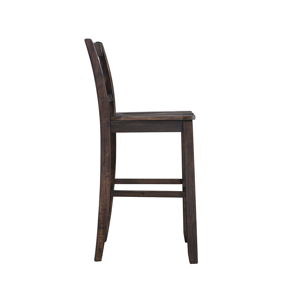 Stone Bar Stool With Wood 30