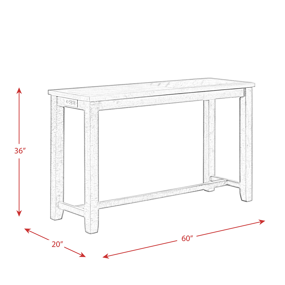 Jax Sofa Bar Table | Ellesime International 