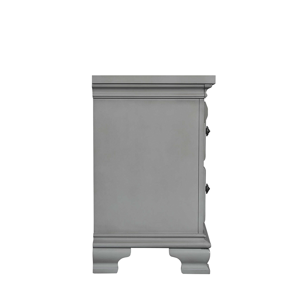 Calloway Grey Nightstand | Ellesime International 