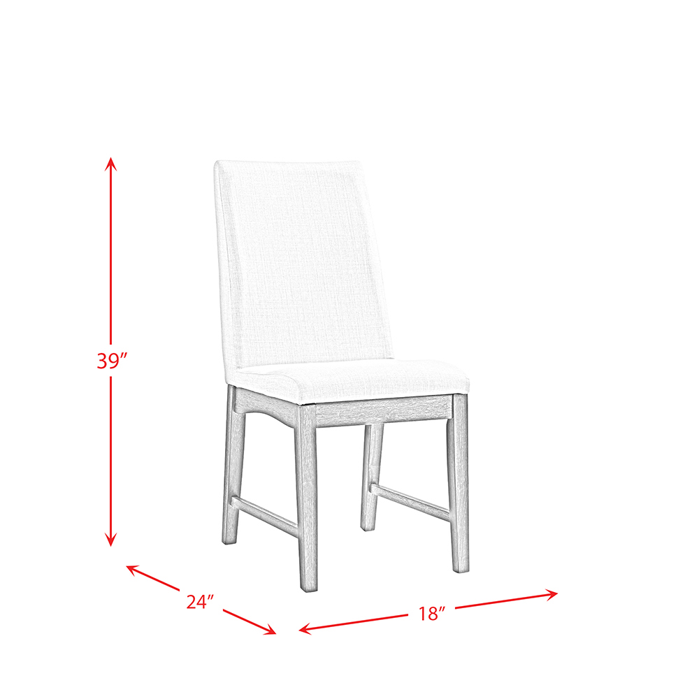 Dapper Grey Dining Side Chair ( 2 PER CARTON ) | Ellesime International 