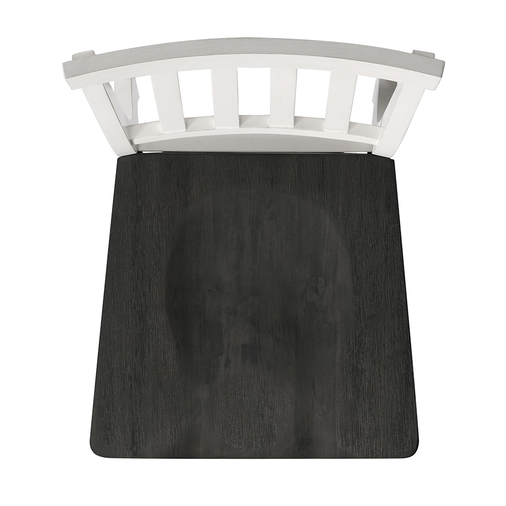 Kayla Two Tone Dining Side Chair ( 2 PER PACK ) | Ellesime International 