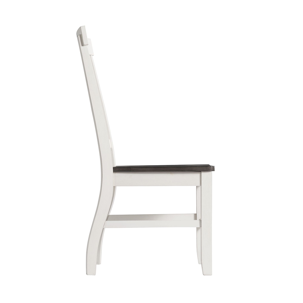 Kayla Two Tone Dining Side Chair ( 2 PER PACK ) | Ellesime International 