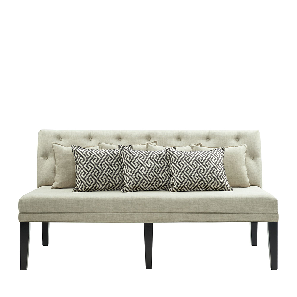 Maddox Dining Sofa With 7 Pillows  | Ellesime International 