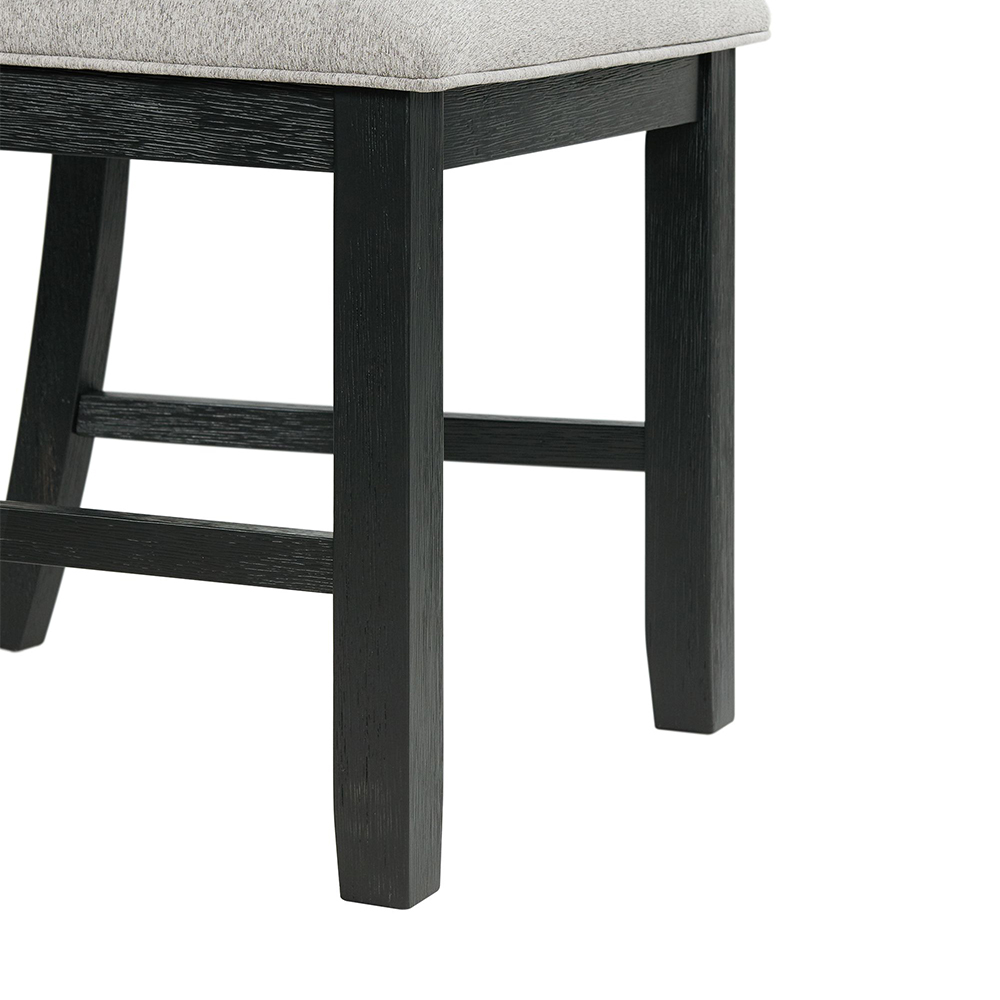 Martin Dining Grey Fabric Side Chair ( 2 PER PACK ) | Ellesime International 