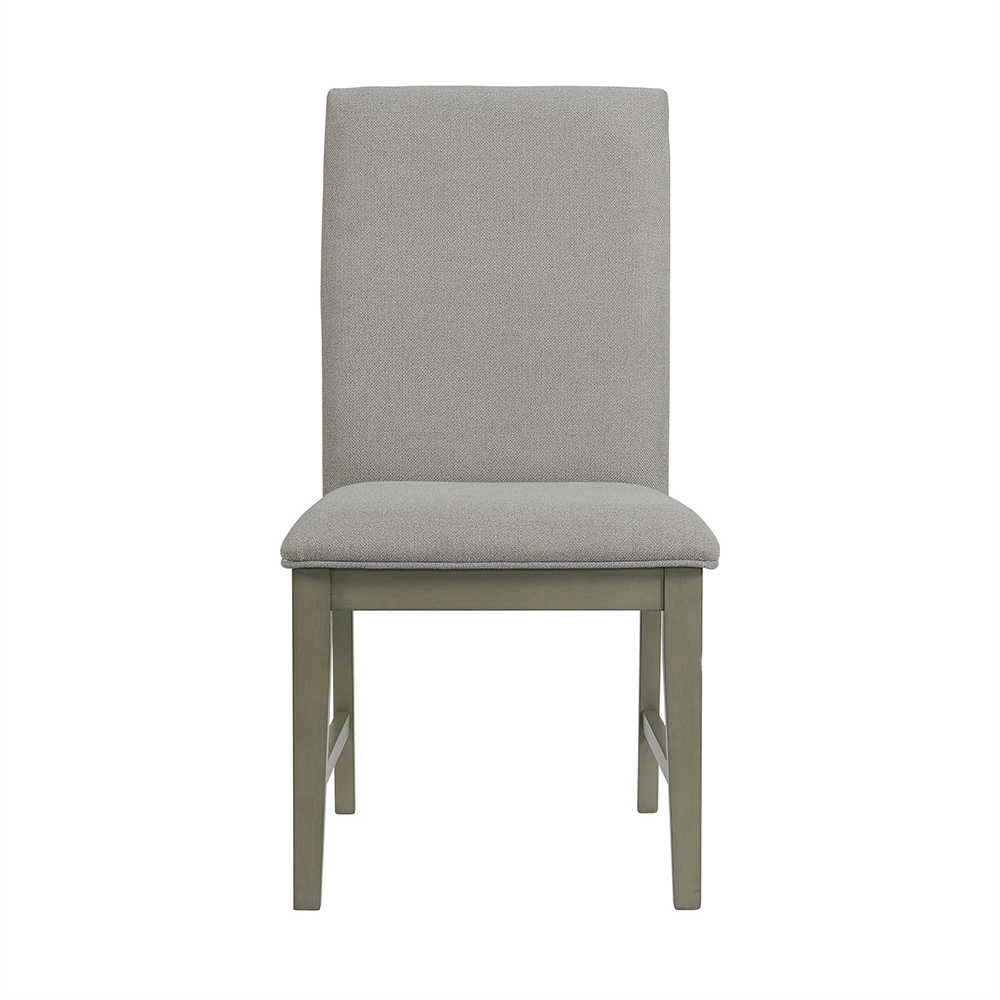 Zig Dining Fabric Ladder Back Side Chair ( 2 PER PACK ) | Ellesime International 