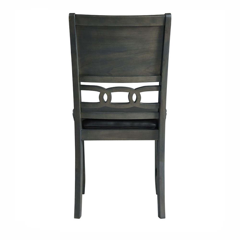 Amherst Grey Dining PU Side Chair ( 2 PER PACK ) | Ellesime International 