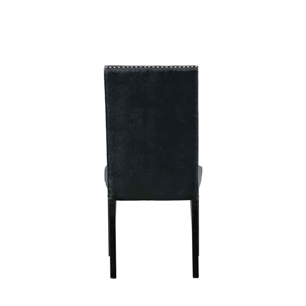 Meridian Dining Side Chair Black ( 2 PER PACK ) | Ellesime International 
