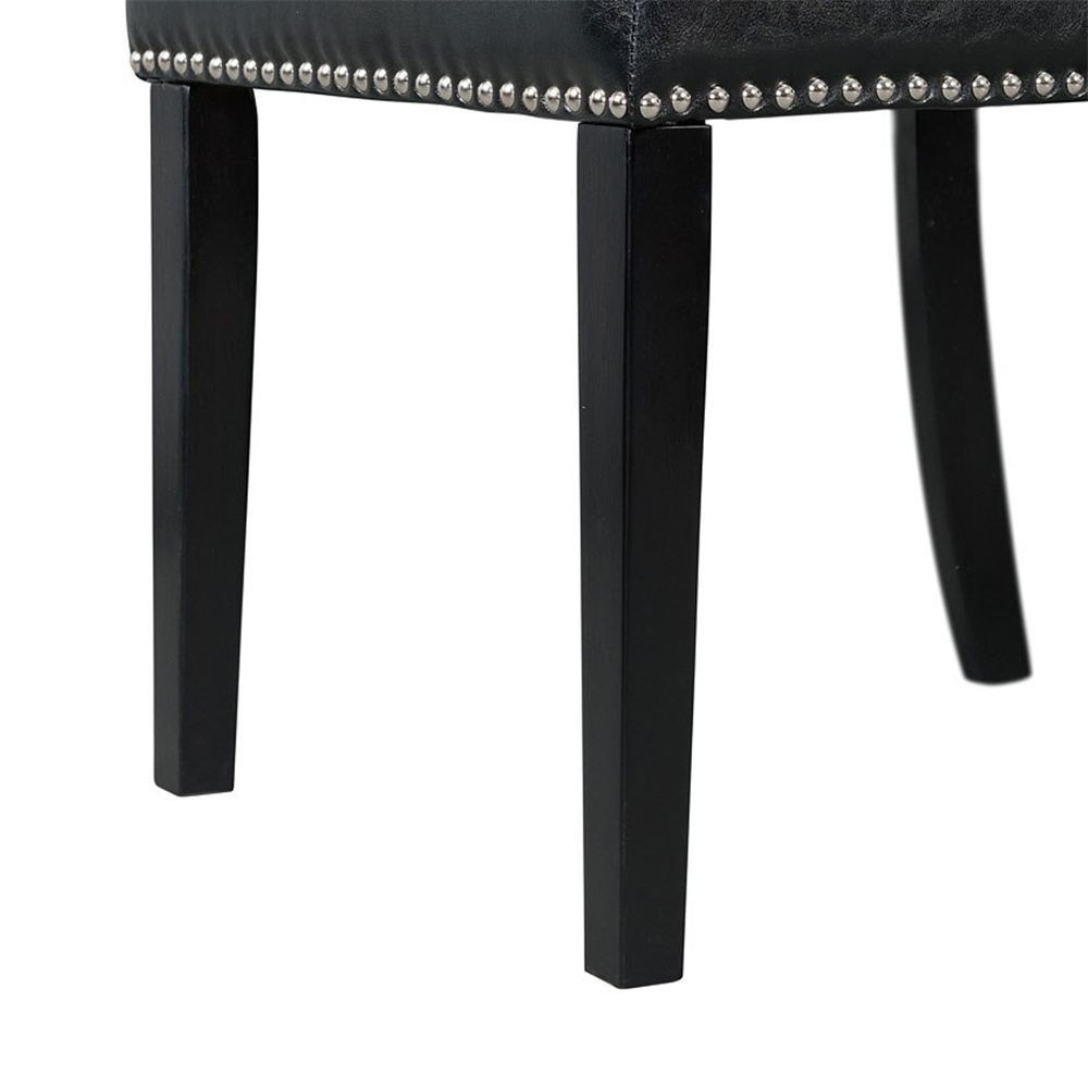 Meridian Dining Side Chair Black ( 2 PER PACK ) | Ellesime International 