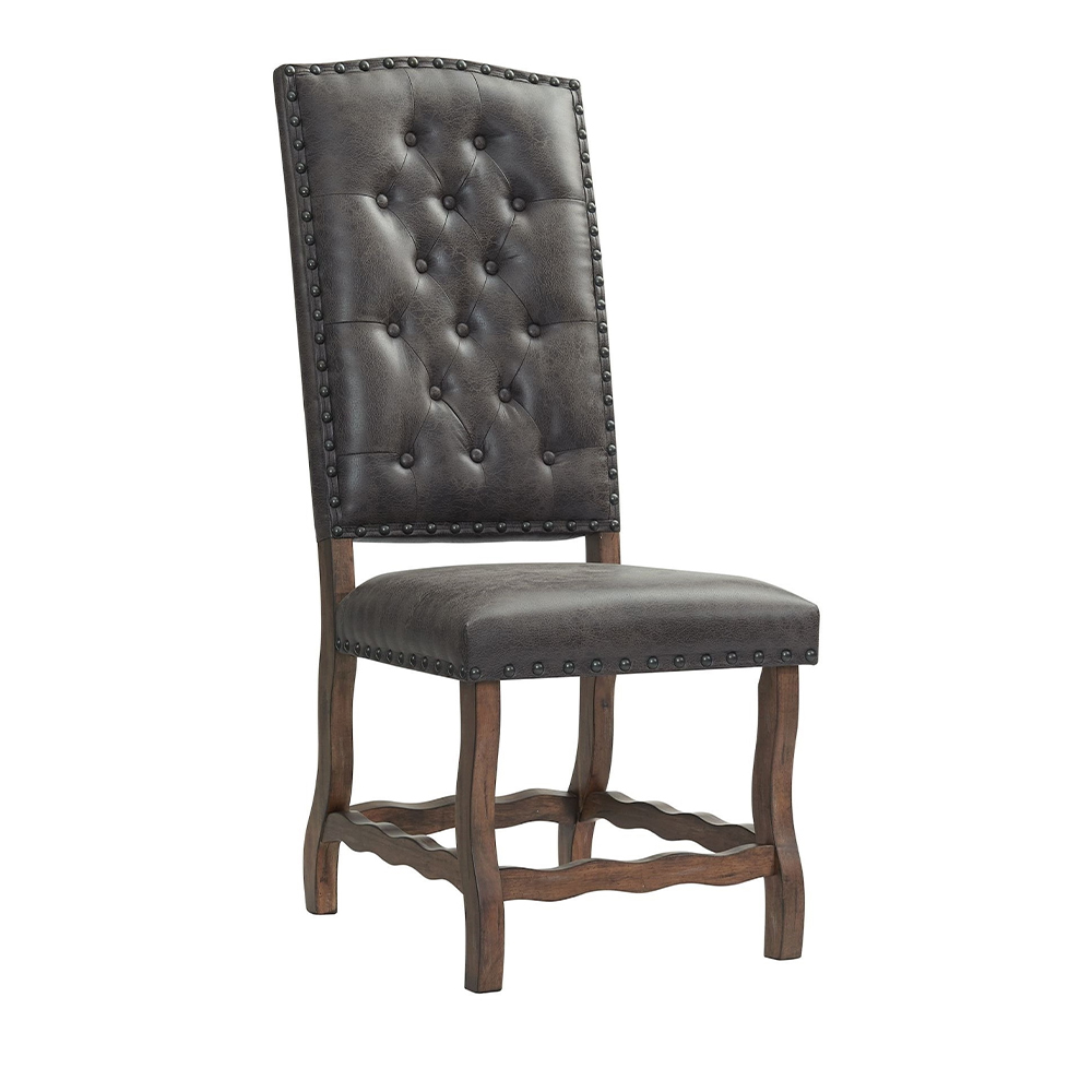 Gramercy Dining Curved Leg Side Chair ( 2 PER PACK ) | Ellesime International 