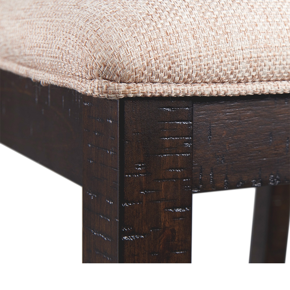Stone Bar Stool With Fabric 30