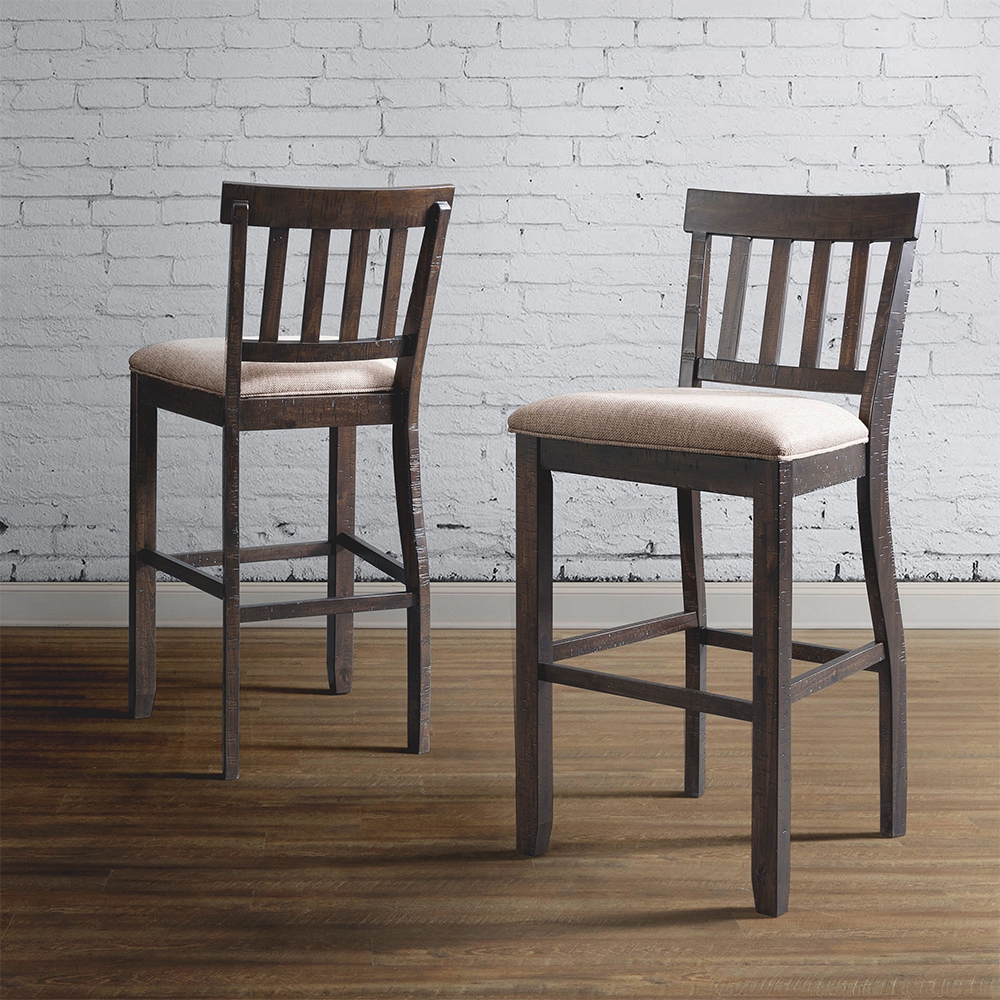 Stone Bar Stool With Fabric 30