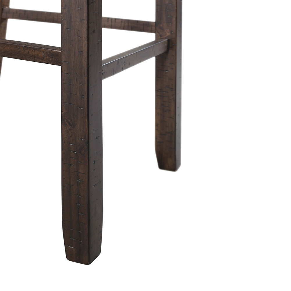 Stone Bar Stool With Fabric 30