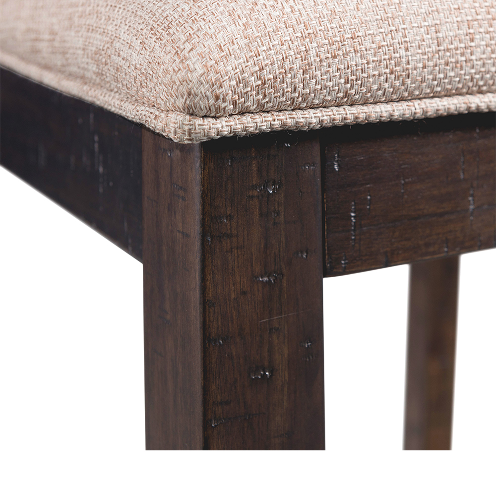Stone Bar Stool With Fabric 30