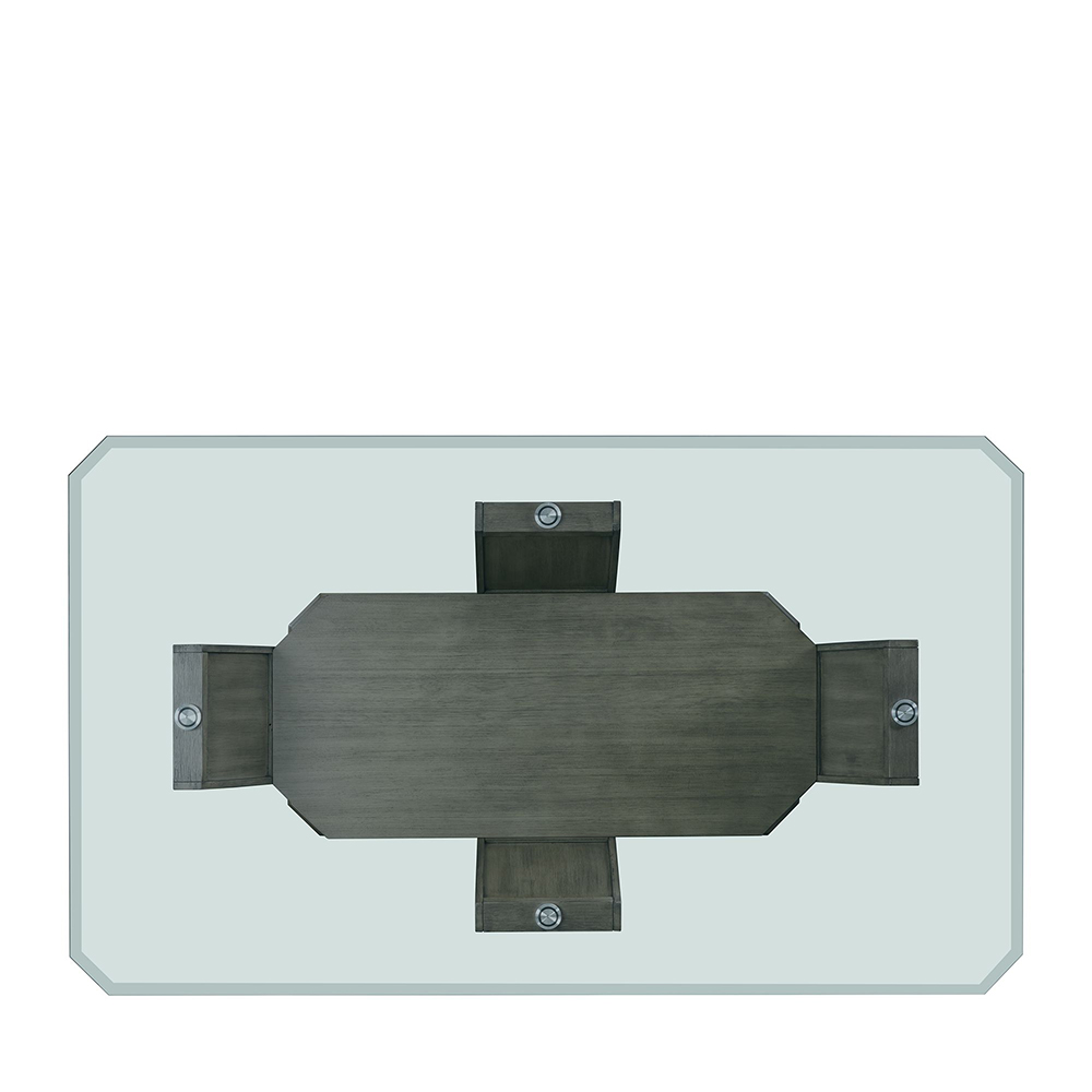 Dapper Grey Rectangular Dining Table | Ellesime International 