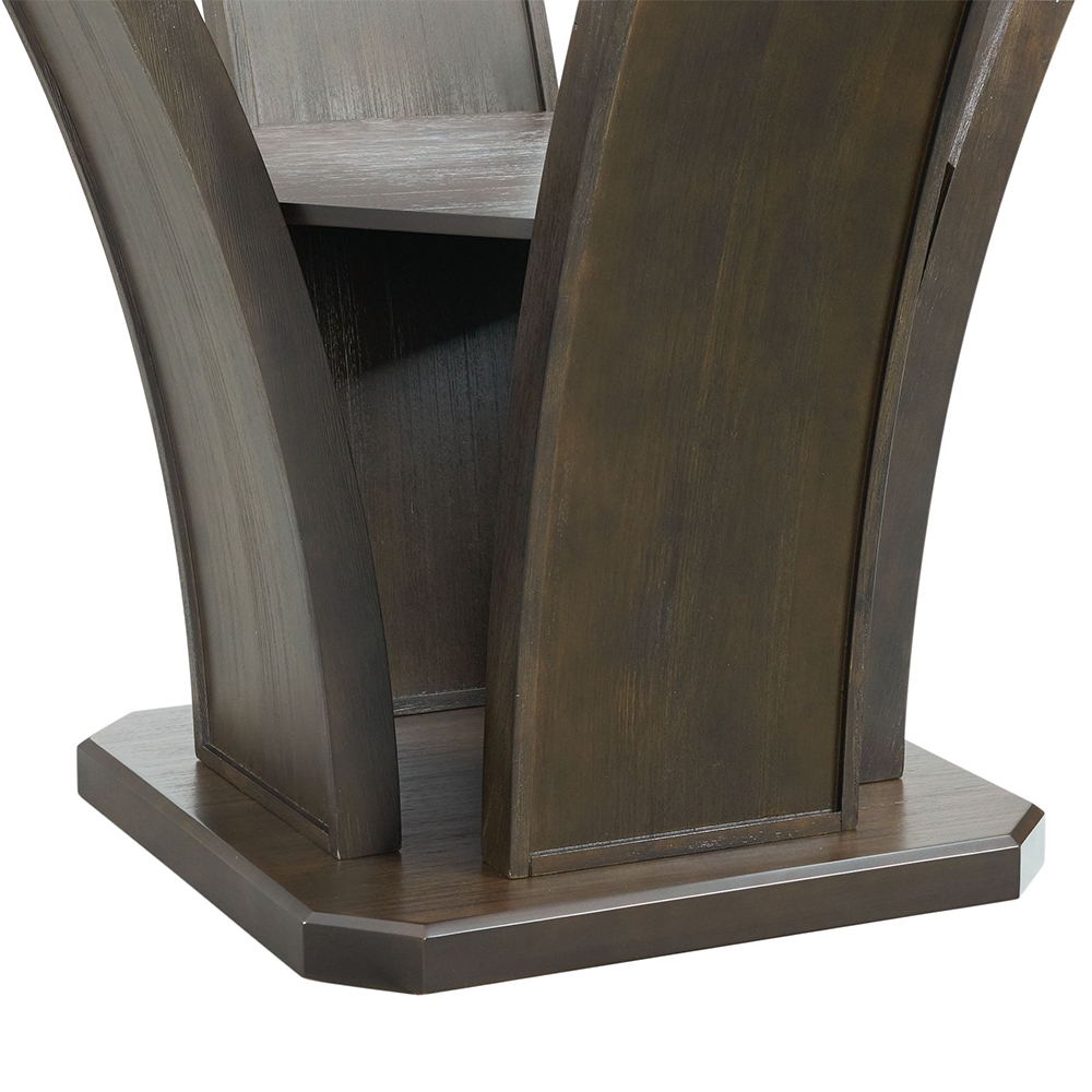 Dapper Walnut Round Dining Table | Ellesime International 