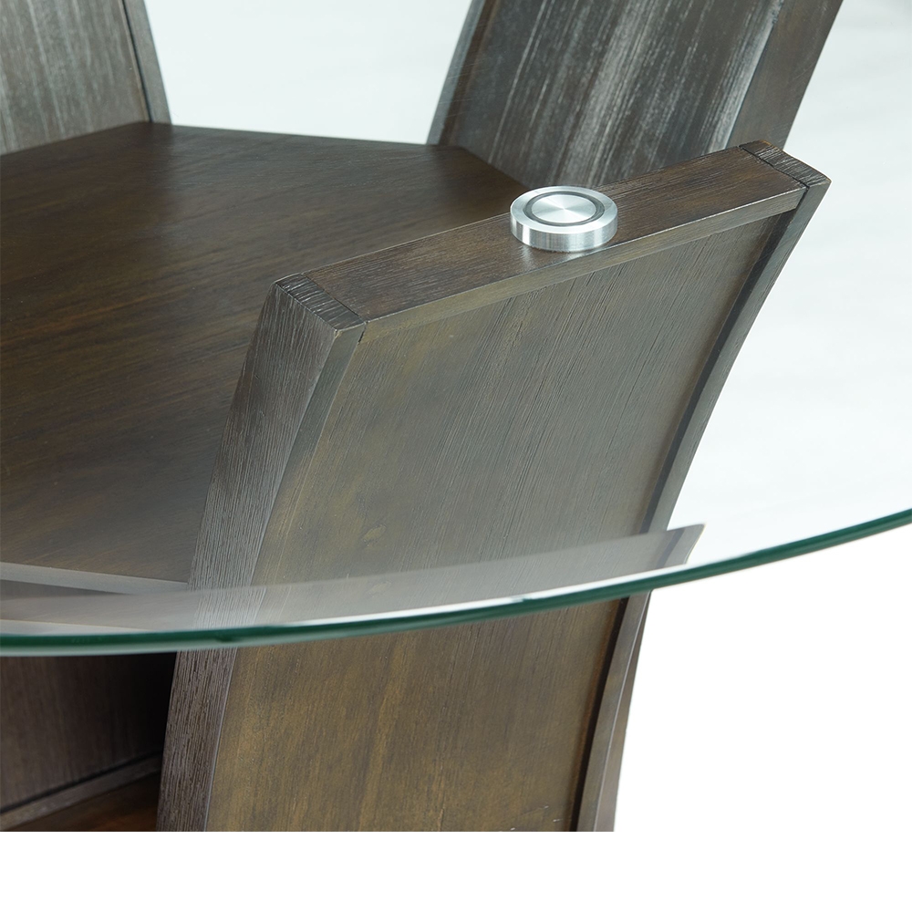 Dapper Walnut Round Dining Table | Ellesime International 