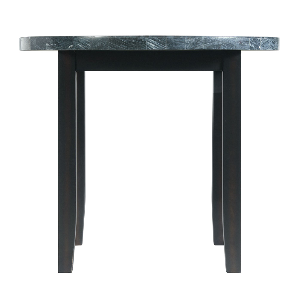 Francesca Round Counter Dining Table Grey Marble | Ellesime International 