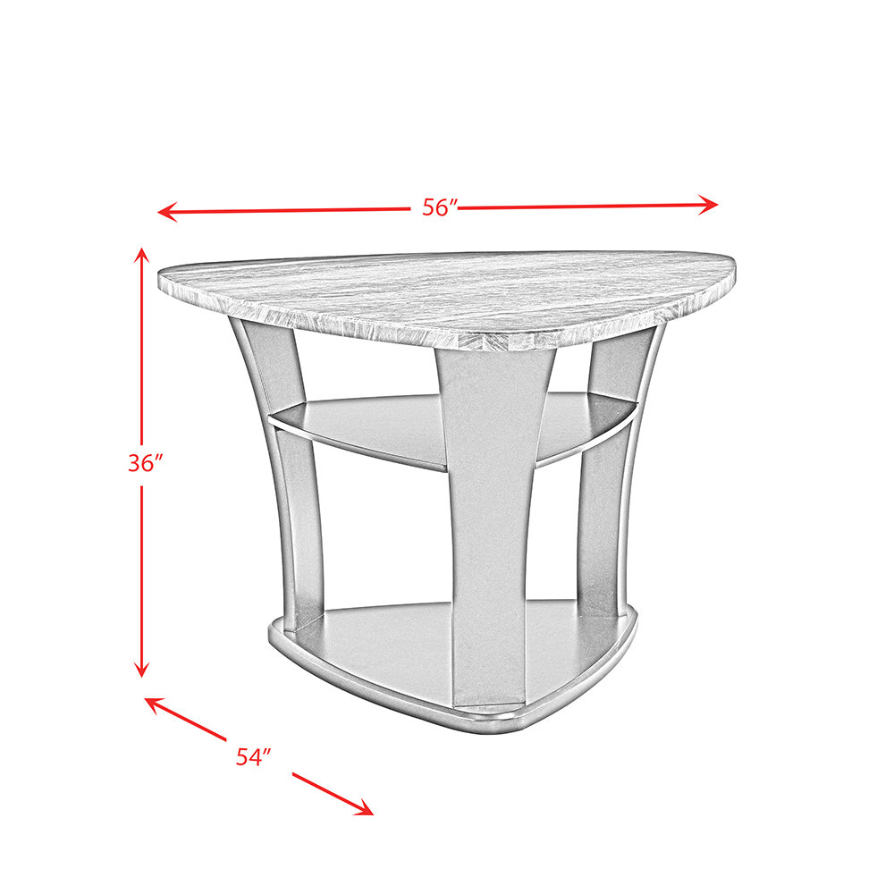Hilson Grey Dining Table | Ellesime International 