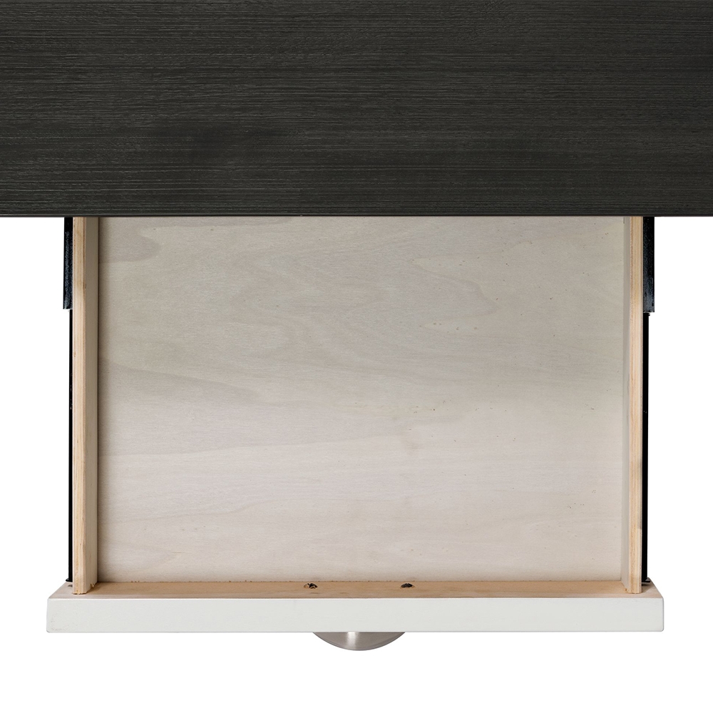 Kayla Two Tone Dining Table With Grey Top | Ellesime International 