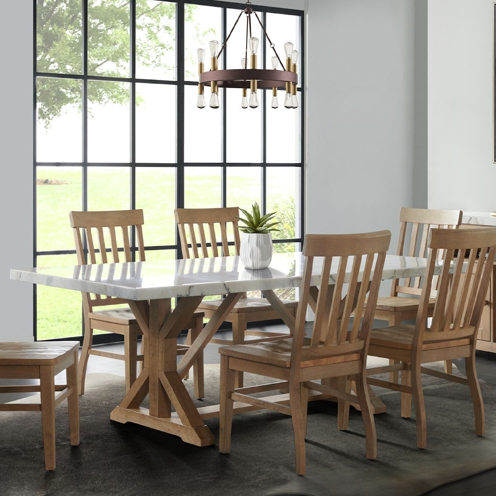 Lakeview Rectangular Dining Table | Ellesime International 