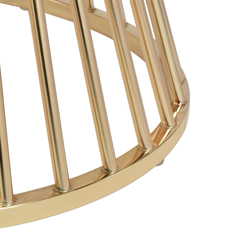 Lavinia Gold Dining Table Complete Gold Base | Ellesime International 