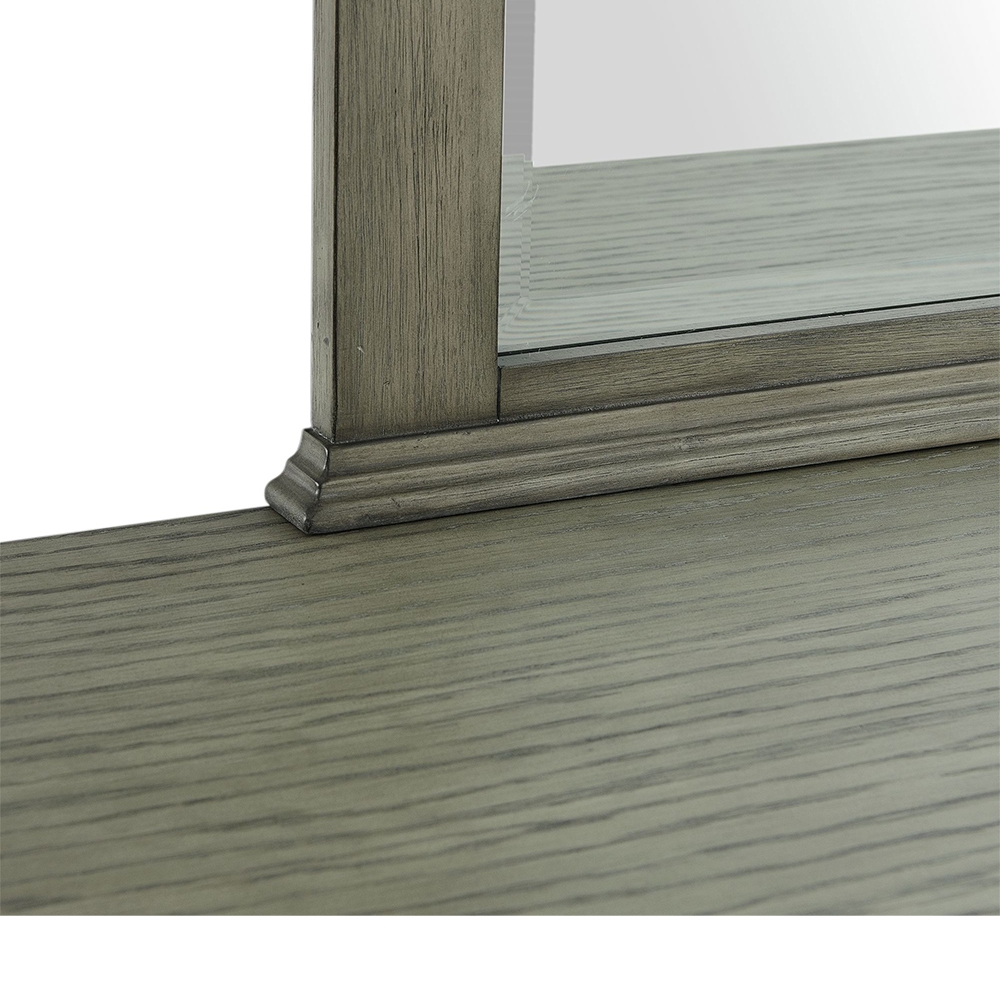 Crawford Five Piece Set with Queen Bed ( Dr, Mr, Chest, NS and Bed ) | Ellesime International 