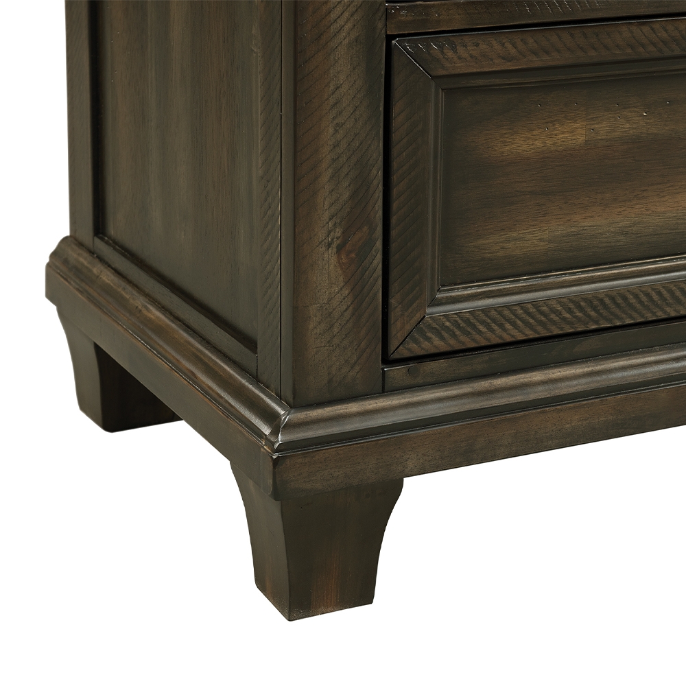 McCabe Five Piece Set with Queen Storage Bed ( Dr, Mr, Chest, NS and Bed ) | Ellesime International 