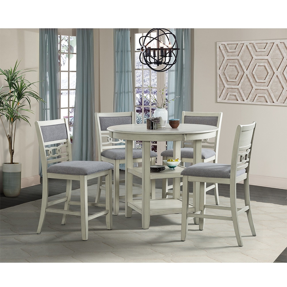 Amherst White Counter Table | Ellesime International 