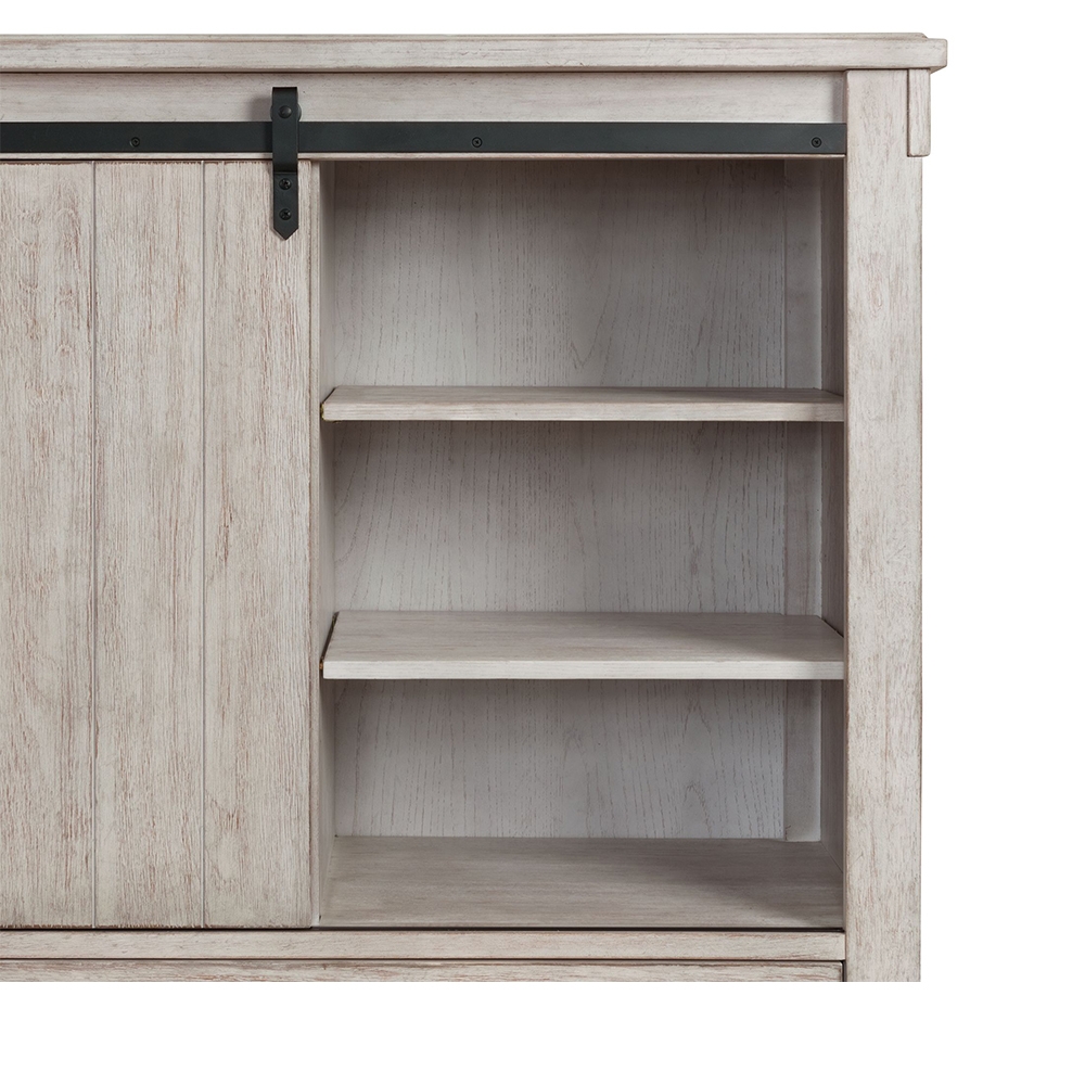 Scott White Five Piece Set with Queen Storage HB/FB Bed ( Dr, Mr, Chest, NS, and Bed ) | Ellesime International 