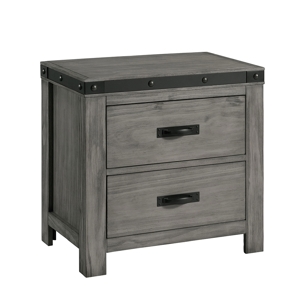 Wade Five Piece Set with Queen Bed ( Dr, Mr, Chest, NS, and Bed ) | Ellesime International 