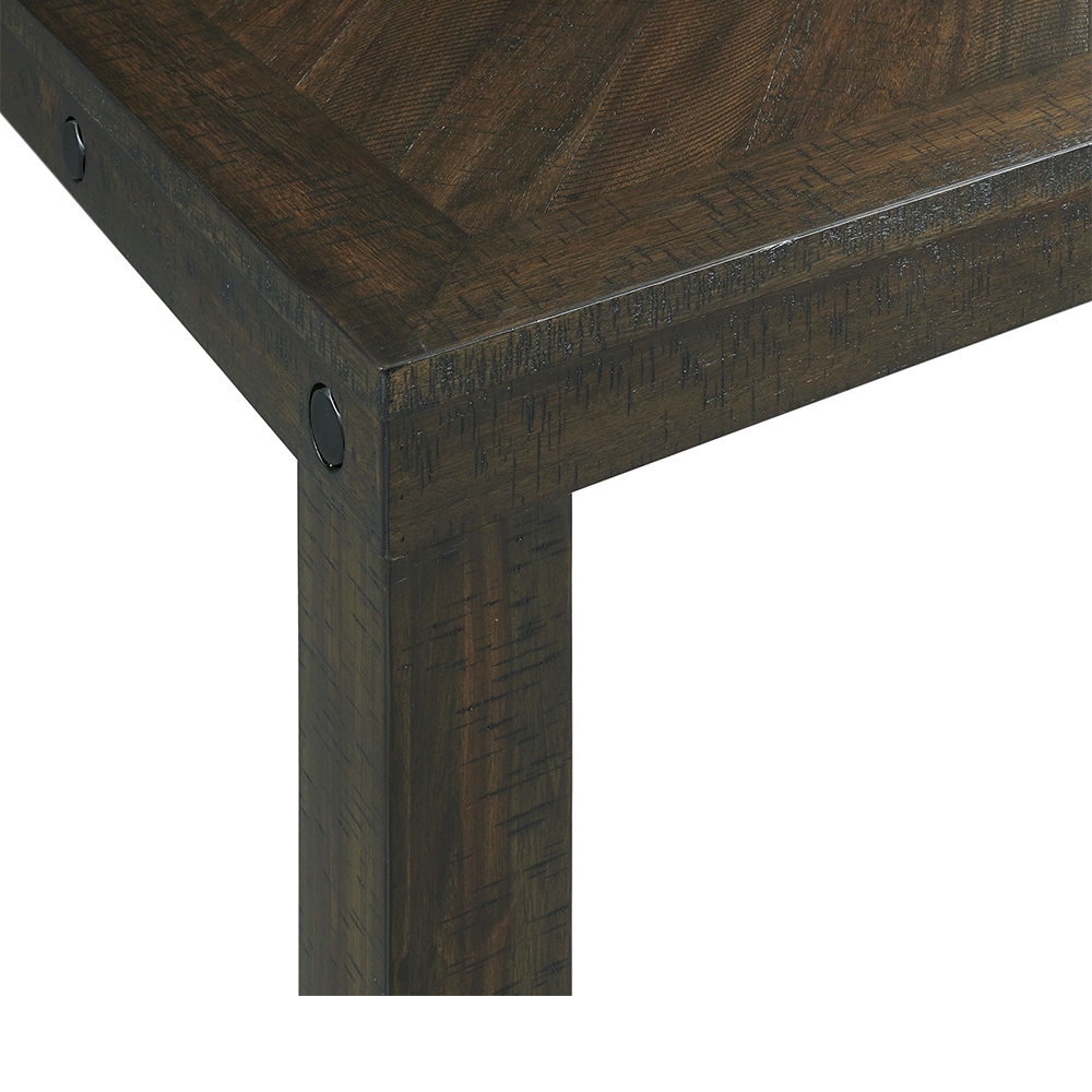 Colorado Dining Six Piece Set ( Dining Table, Four Side Chairs, Bench ) | Ellesime International 