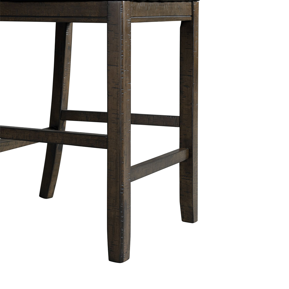 Max Distressed Five Piece Set ( Dining Table, Four Side Chairs ) | Ellesime International 