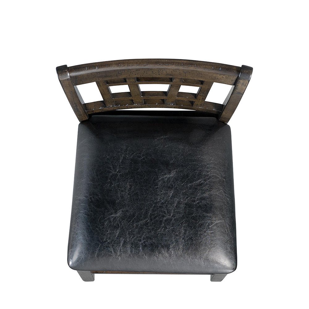 Max Distressed Five Piece Set ( Dining Table, Four Side Chairs ) | Ellesime International 