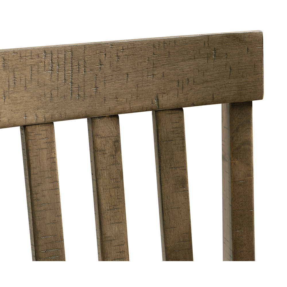 Stone Gray Counter Seven Piece Set ( Dining Table, Six Side Chairs ) | Ellesime International 