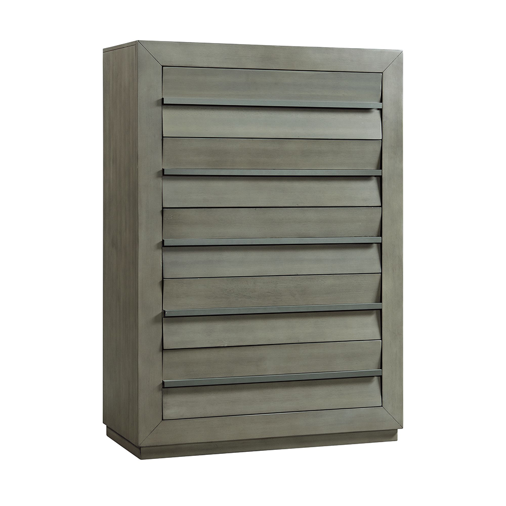 Zig Five Piece Set with Queen Storage Bed ( Dr, Mr, Chest, NS and Bed ) | Ellesime International 