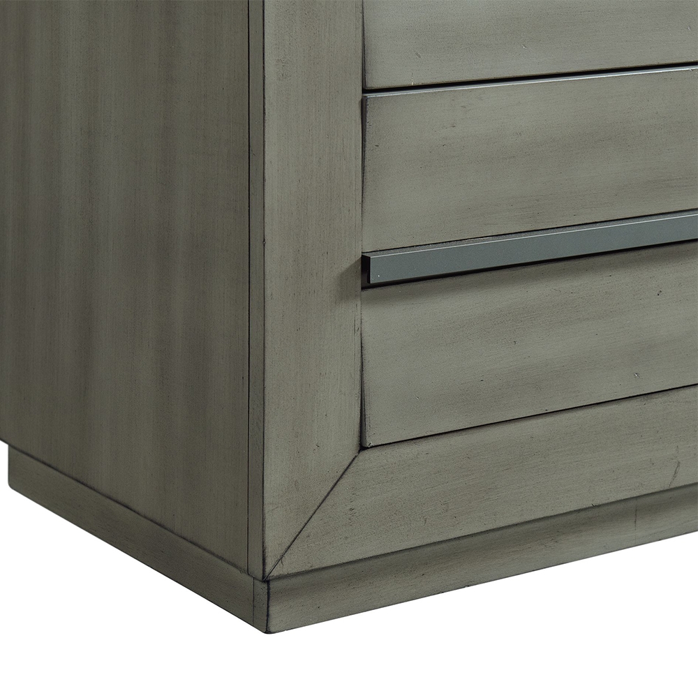 Zig Five Piece Set with Queen Storage Bed ( Dr, Mr, Chest, NS and Bed ) | Ellesime International 