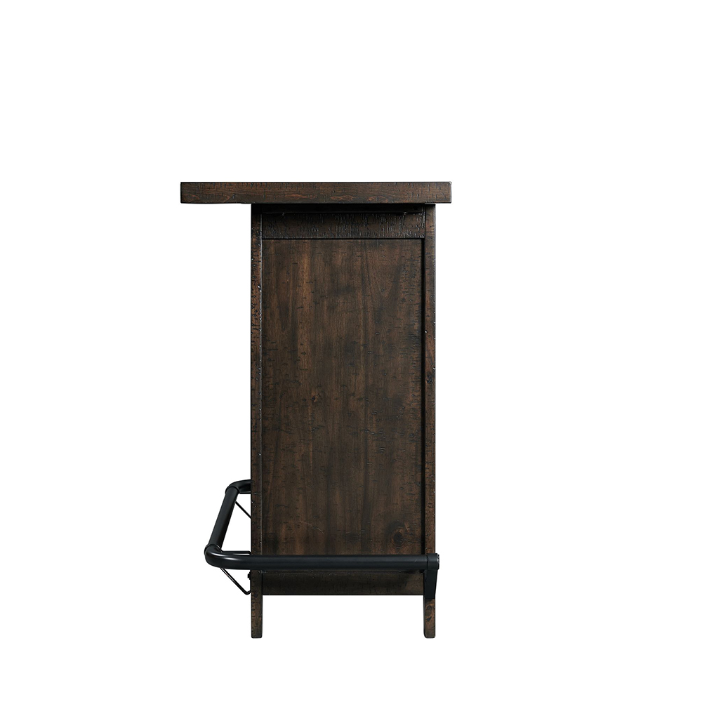 Stone Charcoal Bar Three Piece Set ( Bar Table, Two Barstools ) | Ellesime International 