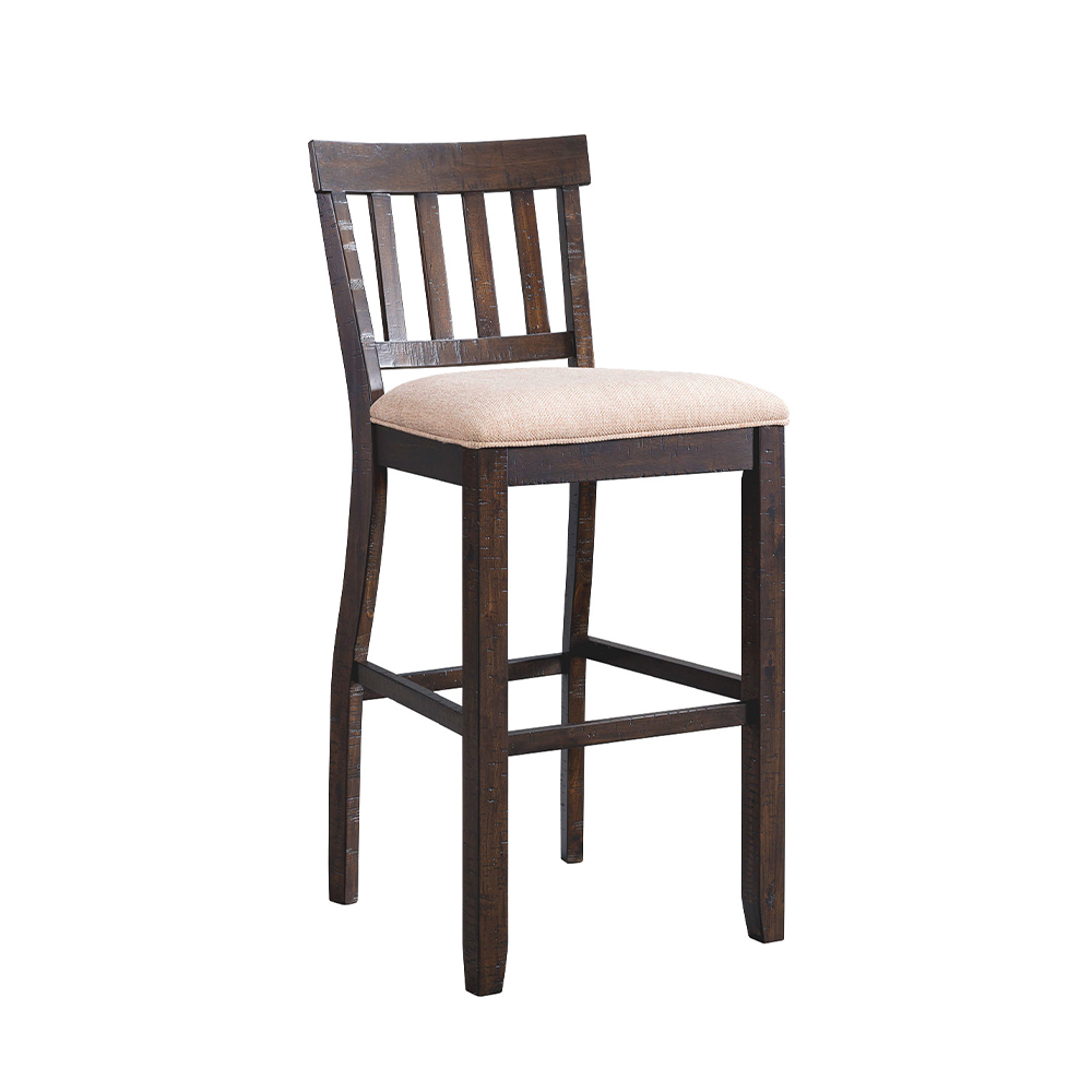 Stone Charcoal Bar Three Piece Set ( Bar Table, Two Barstools ) | Ellesime International 