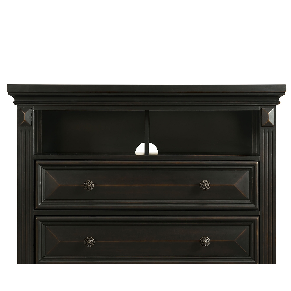 Calloway Black Media Chest | Ellesime International 