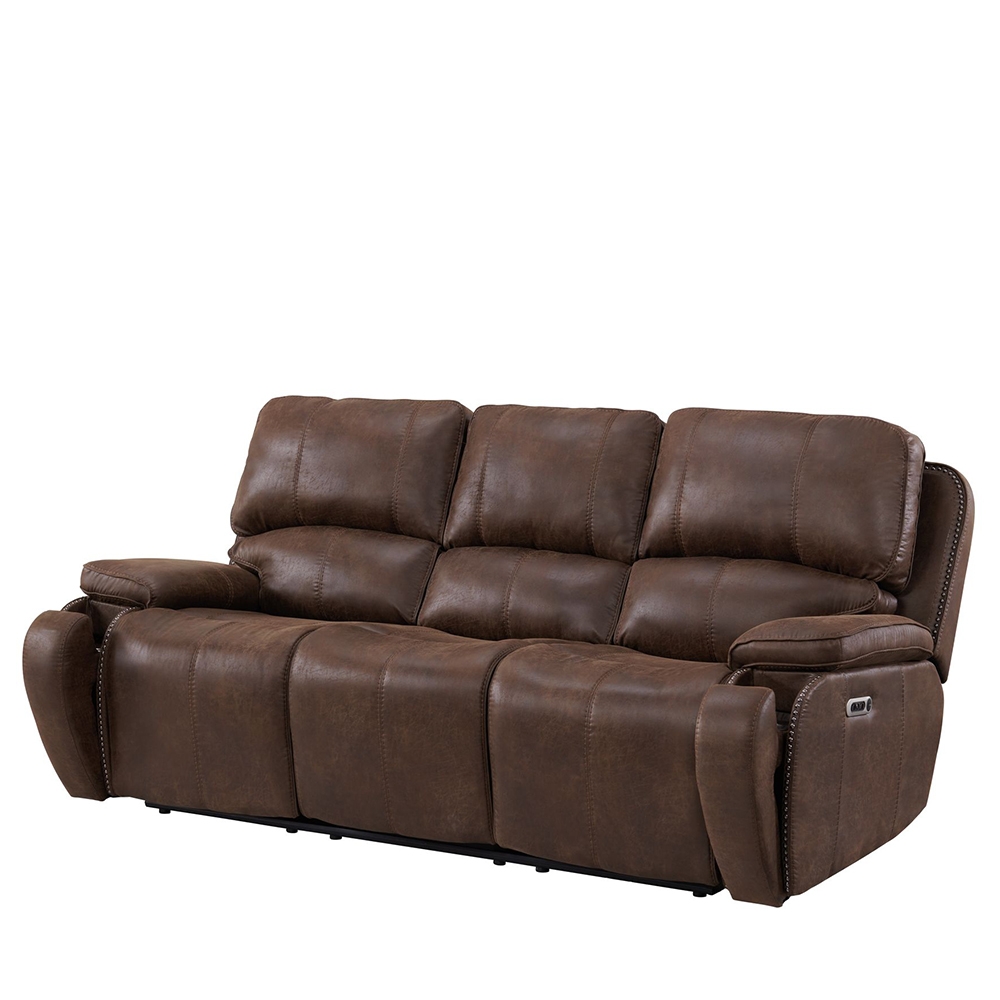 Atlantis Motion Sofa with Power Headrest | Ellesime International 