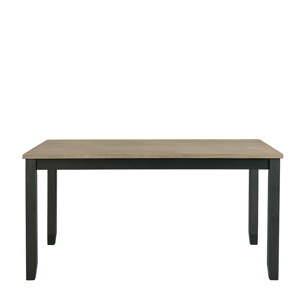 Martin Six Piece Dining Set ( Grey Top - Black Base ) | Ellesime International 