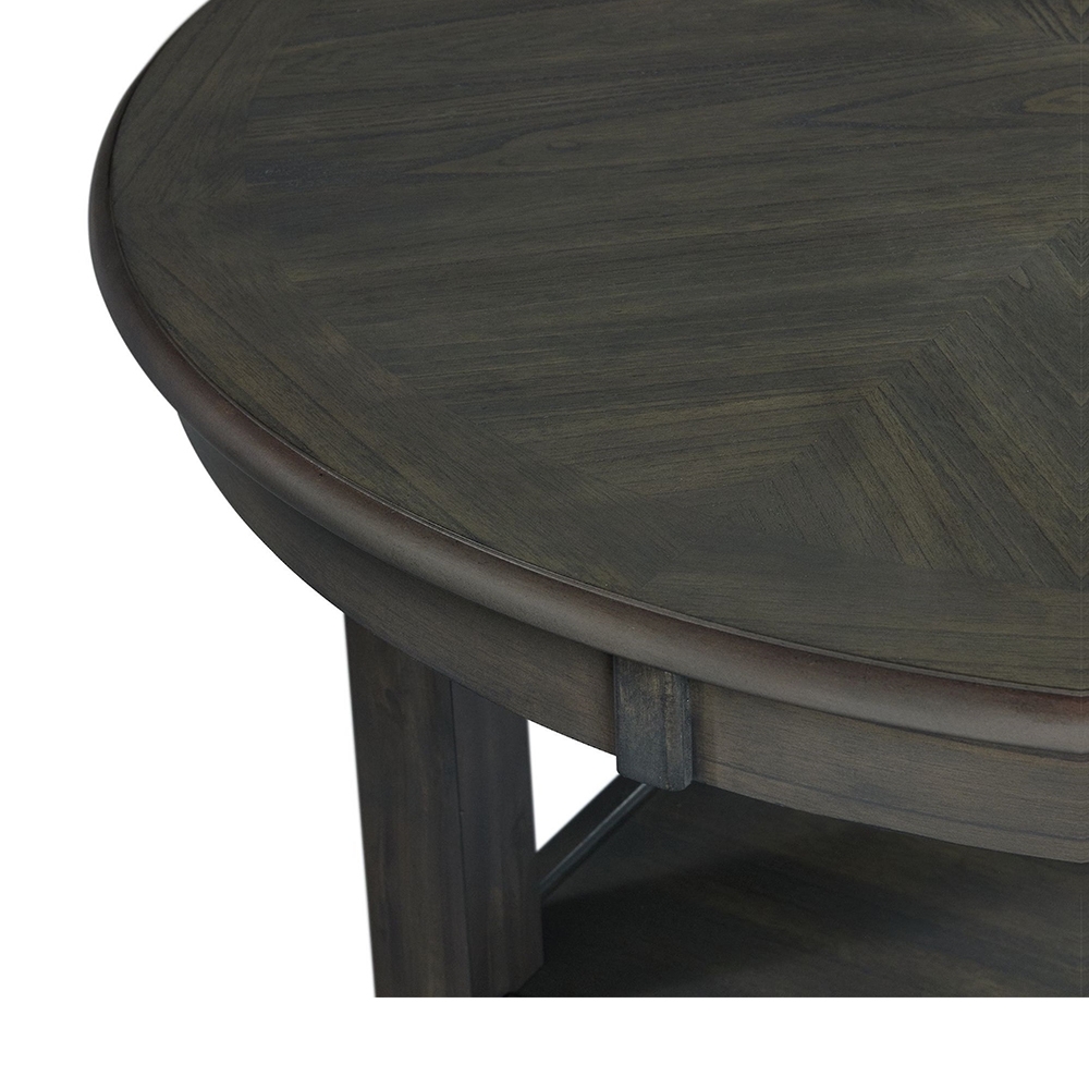 Amherst Grey Dining Five Piece Set ( Dining Table, Four PU Cushion Side Chairs ) | Ellesime International 