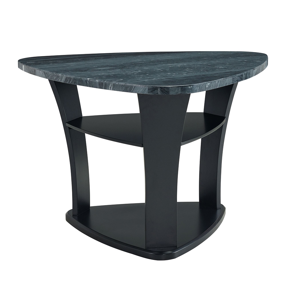 Hilson Grey Dining Five Piece Set ( Dining Table, Four Side Chairs ) | Ellesime International 