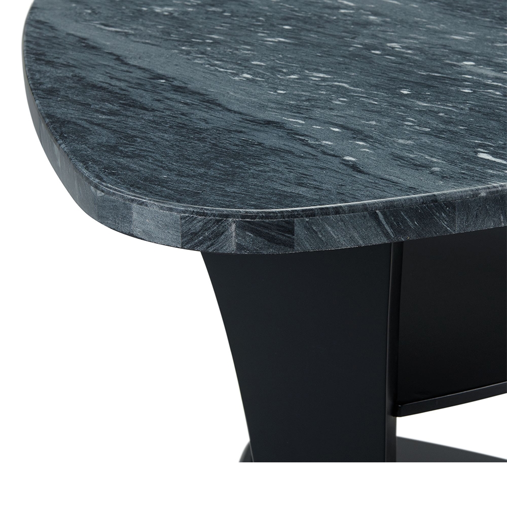 Hilson Grey Dining Five Piece Set ( Dining Table, Four Side Chairs ) | Ellesime International 