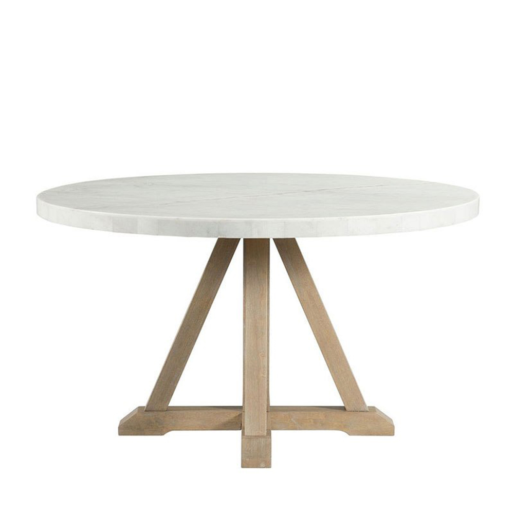 Lakeview Round Dining Table Five Piece Set ( Dining Table, Four Side Chair ) | Ellesime International 