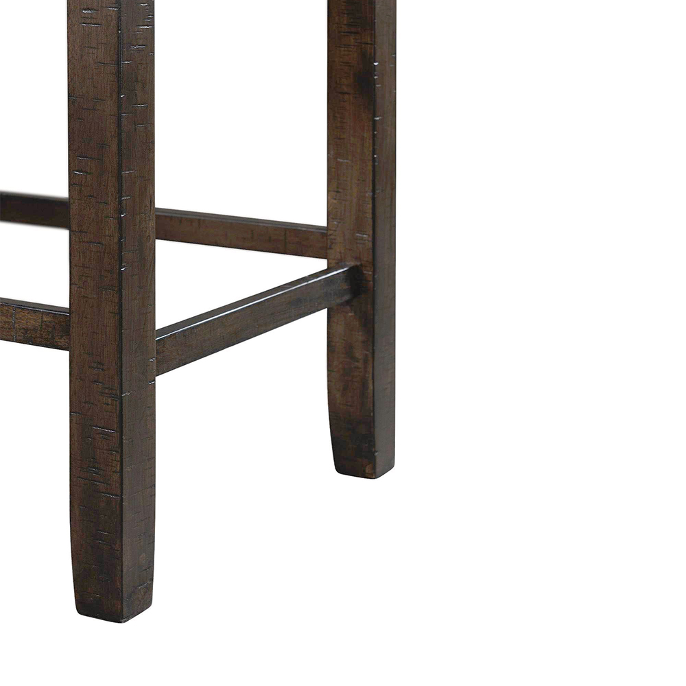 Stone Counter Dining Five Piece Set ( Dining Table, Four Wooden Slat Back Side Chairs ) | Ellesime International 