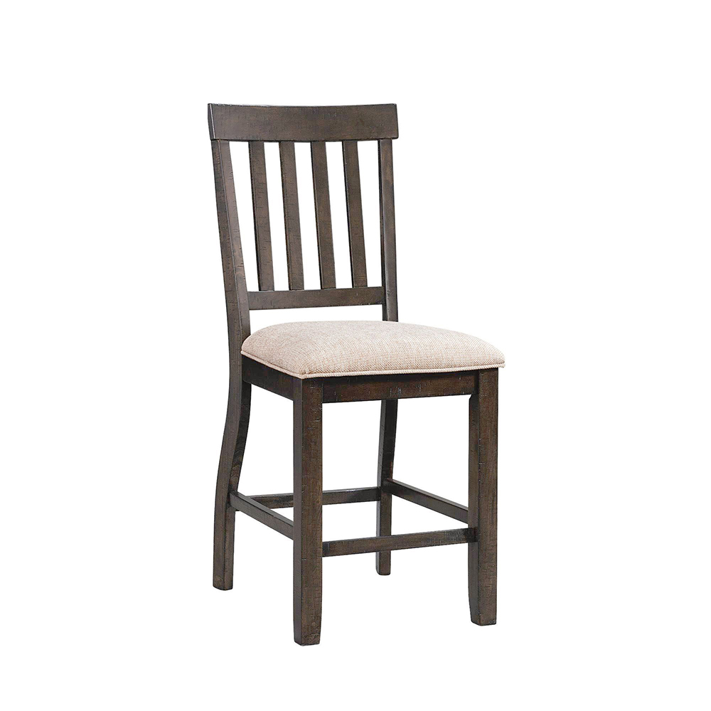 Stone Counter Dining Five Piece Set ( Dining Table, Four Wooden Slat Back Side Chairs ) | Ellesime International 