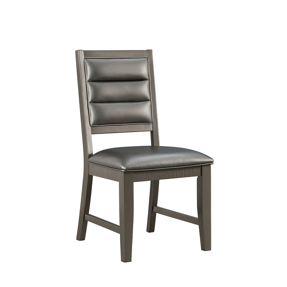 14.5 Dining Mirror Leg Seven Piece Set ( Dining Table, Six Side Chairs ) | Ellesime International 