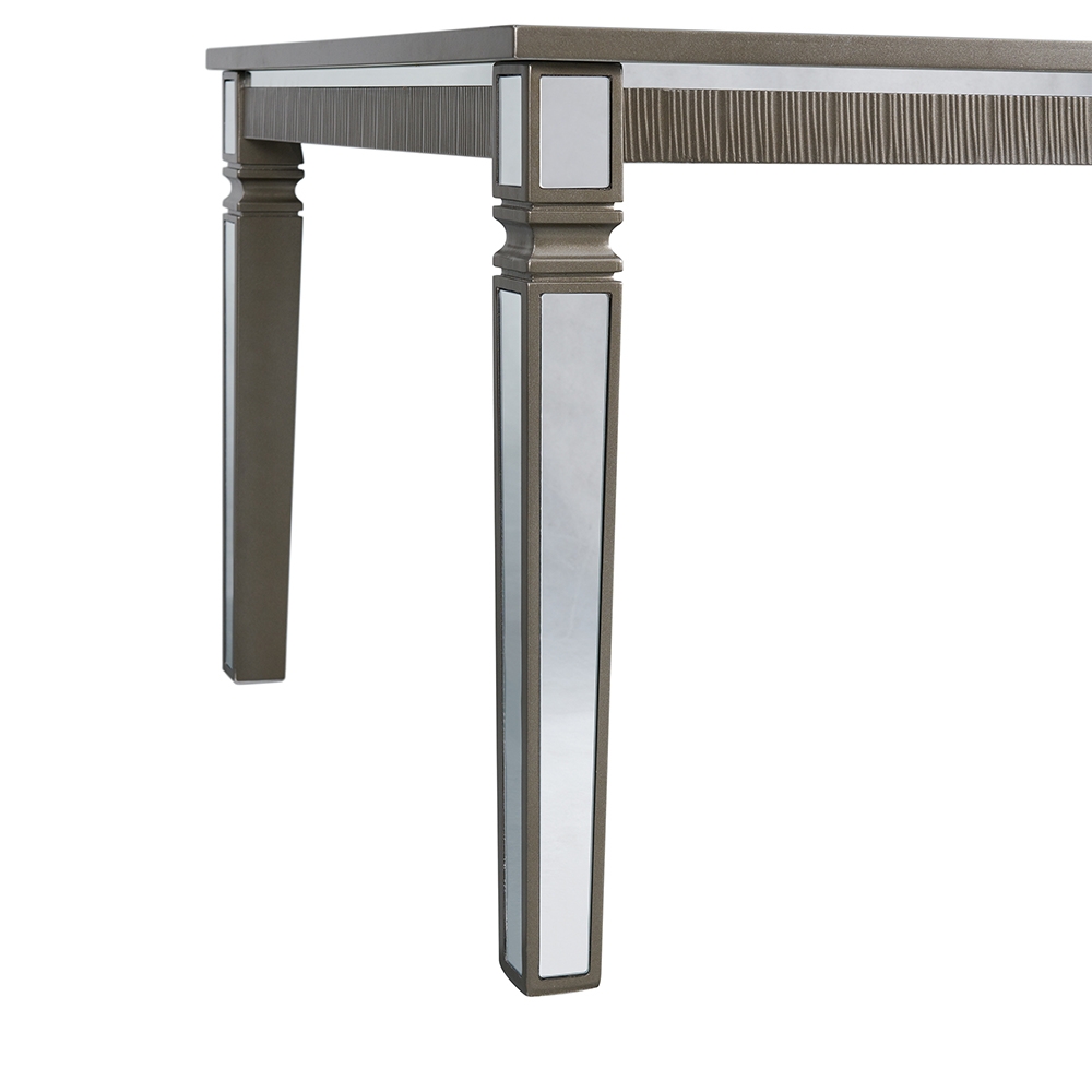 14.5 Dining Mirror Leg Seven Piece Set ( Dining Table, Six Side Chairs ) | Ellesime International 