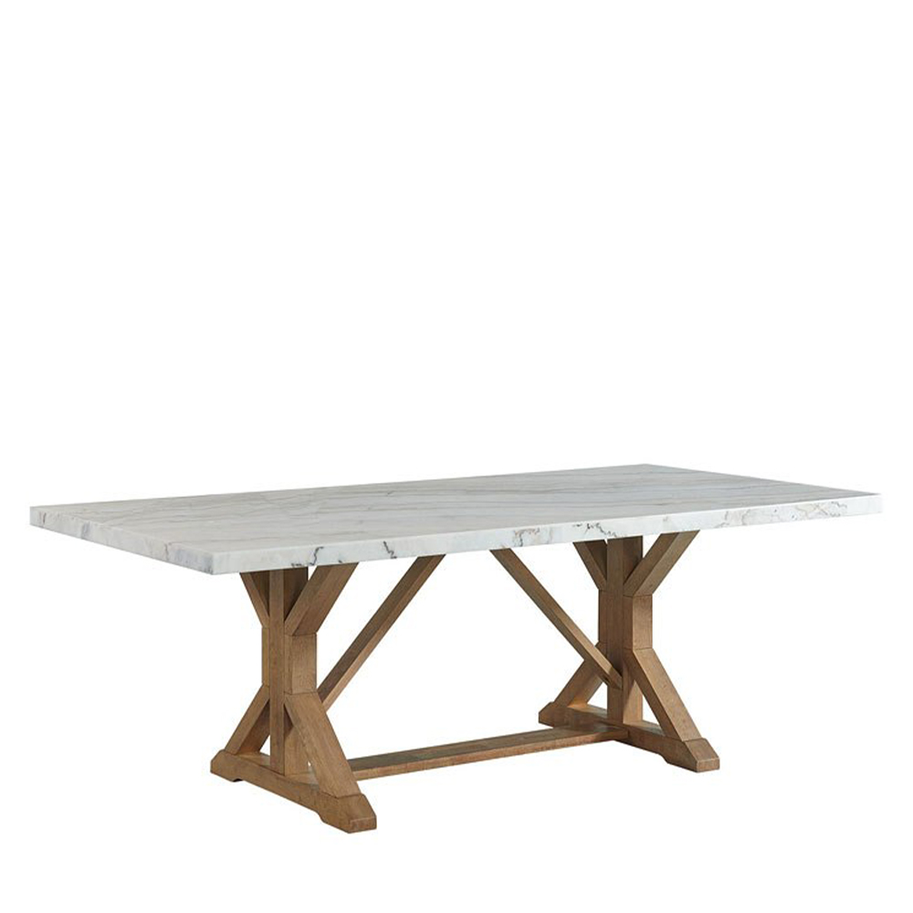 Lakeview Rectangular Dining Table Seven Piece Set ( Dining Table, Six Side Chairs ) | Ellesime International 